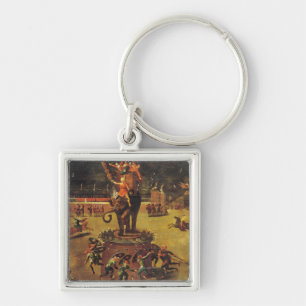 Porte-clés Le carrousel d'éléphant