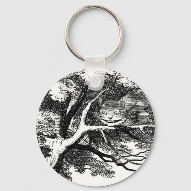 Porte-clés Le chat cheshire (Recto)