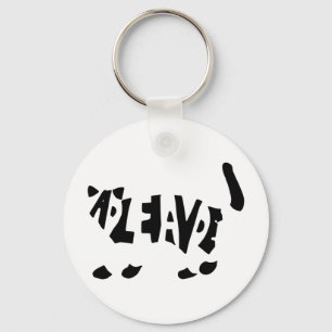 Porte-clés Le chat de Schrödinger