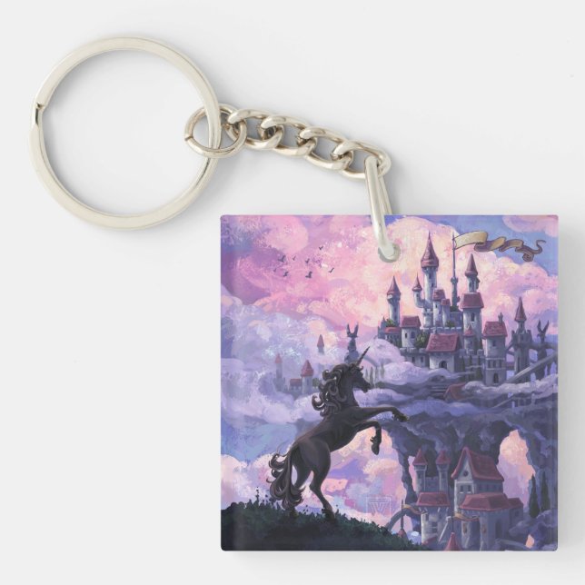 Porte-clés Le château de Unicorn (Devant)