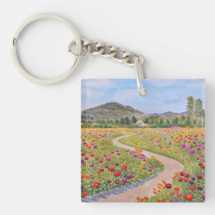 Porte-clés Le chemin coloré