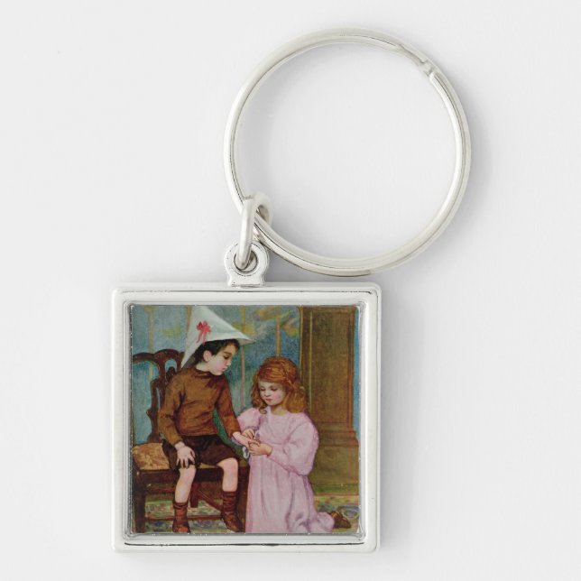 Porte-clés Le chevalier blessé (Devant)