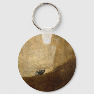 Porte-clés Le chien (peintures noires) par Francisco Goya