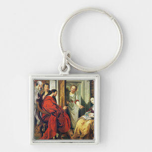 Porte-clés Le Christ à la Chambre de Martha et de Mary de