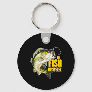 Porte-clés Le Chuchoteur de Poisson Cadeau Original de Pêcheu
