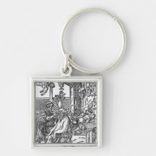 Porte-clés Le coiffeur