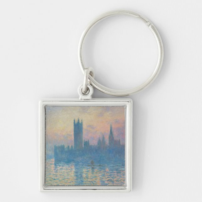 Porte-clés Le coucher du soleil des Chambres de Claude Monet (Devant)