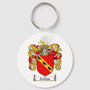 PORTE-CLÉS LE CREST DE FAMILLE DE COLLINS - MANTEAU DE