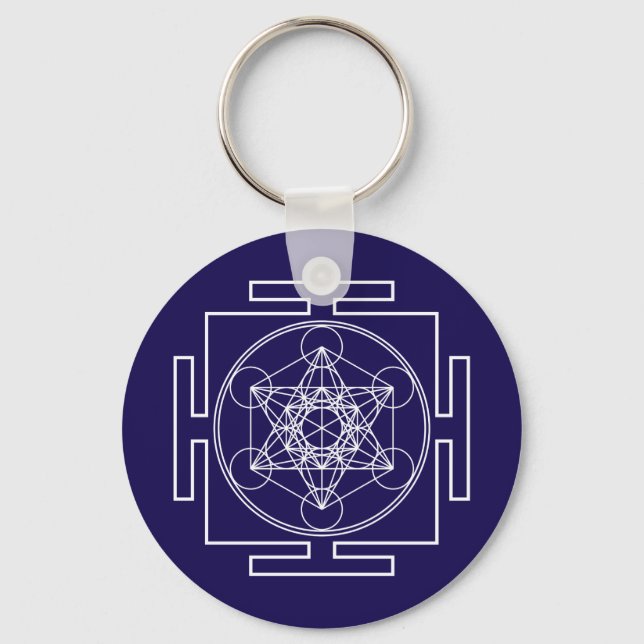 Porte-clés Le cube de Metatron (Recto)