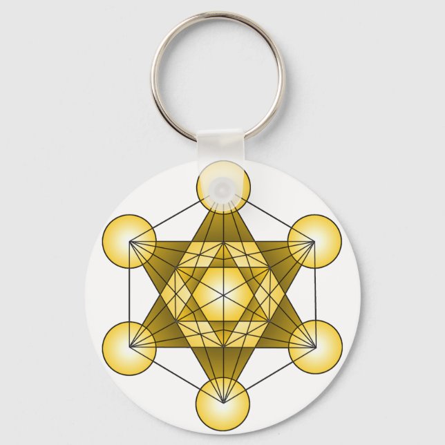 Porte-clés Le cube de Metatron (Recto)