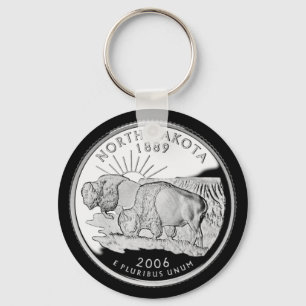 PORTE-CLÉS LE DAKOTA DU NORD