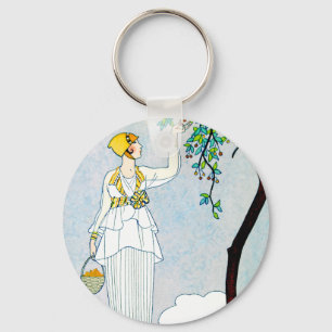 Porte-clés Le DES de Saison de La taille des mirabelles