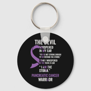Porte-clés Le Devil- Pancréatique Cancer Sensibilisation Rib