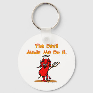 Porte-clés Le diable m'a fait le faire ! Drôle