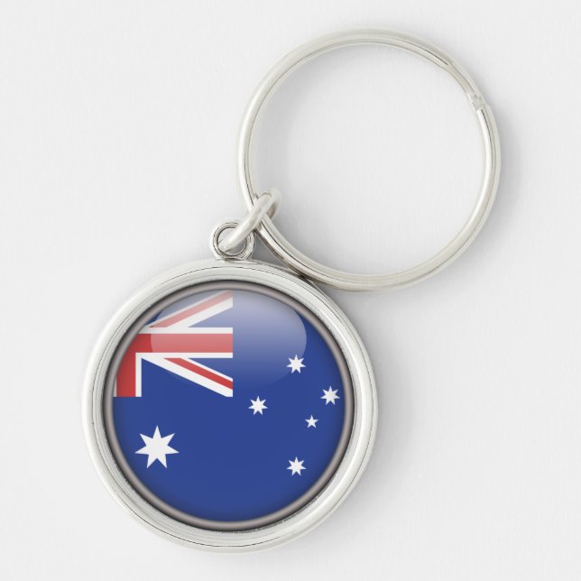 Porte-clés Le drapeau australien (Devant)