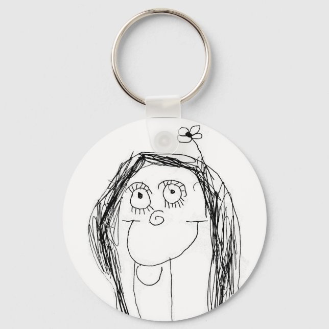 Porte-clés Le Drawing de Your Child (Recto)