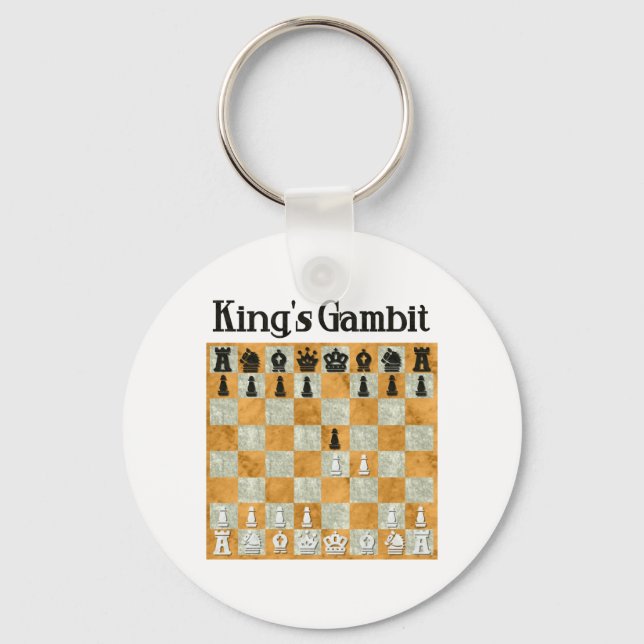 Porte-clés Le Gambit du roi (Recto)