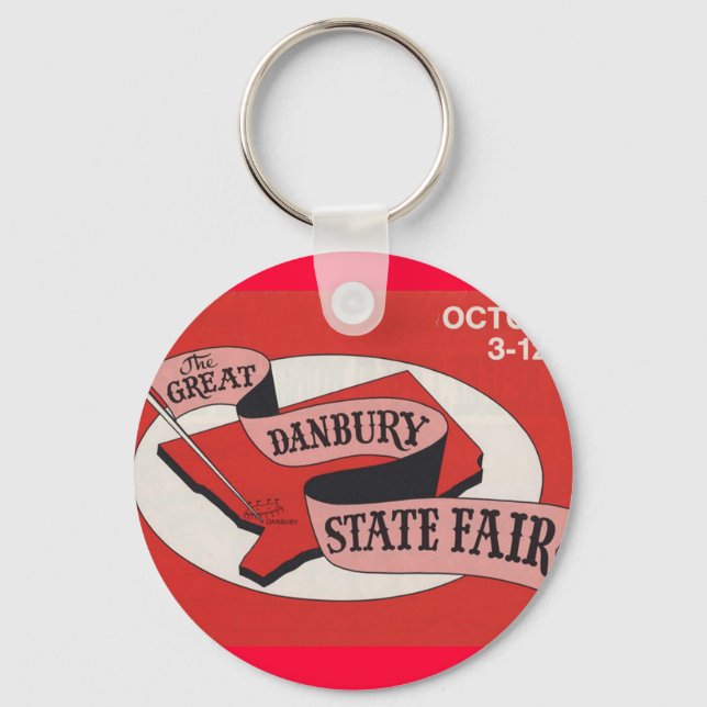 Porte-clés Le grand Porte - clé de la foire d'État de Danbury (Recto)