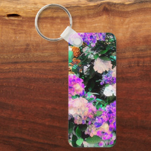 Porte-clés Le jardin aux fleurs de maman
