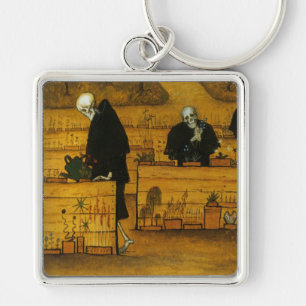 Porte-clés Le Jardin de la mort de Simberg porte - clé