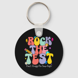 Porte-clés Le Jour de test Tests de démarrage Tests Motivatio