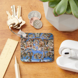 Porte-clés Le jugement Dernier de Michel-Ange