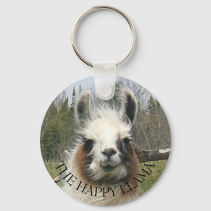 PORTE-CLÉS LE LAMA HEUREUX