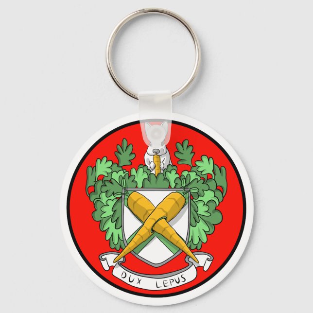 Porte-clés Le lapin royal (Recto)