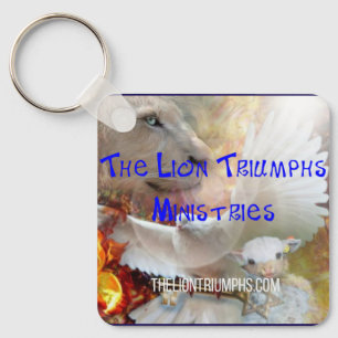 Porte-clés Le lion triomphe sur le Porte - clé