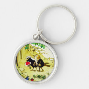 Porte-clés Le mariage d'oiseau