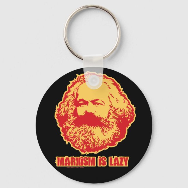 Porte-clés Le marxisme est azy (Recto)