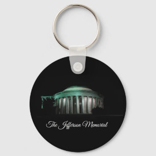 Porte-clés Le mémorial de Jefferson la nuit