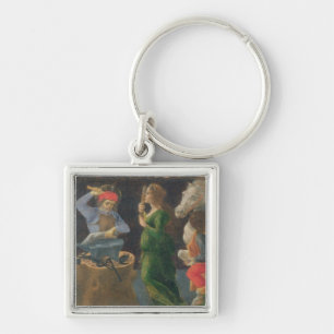 Porte-clés Le miracle de St Eligius, panneau de predella de