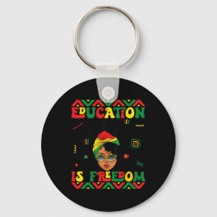 Porte-clés Le Mois de l'Histoire Noire L'éducation est la lib