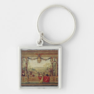 Porte-clés Le mois du château d'avril de Versailles
