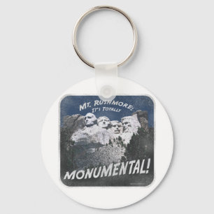 Porte-clés Le mont Rushmore monumental