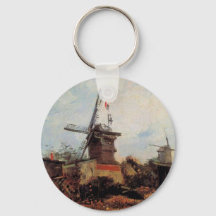 Porte-clés Le Moulin de Blute Fin by Vincent van Gogh
