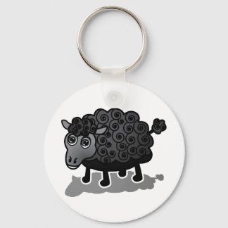 Porte-clés Le mouton noir