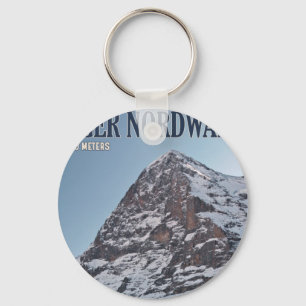Porte-clés Le mur nord de l'Eiger