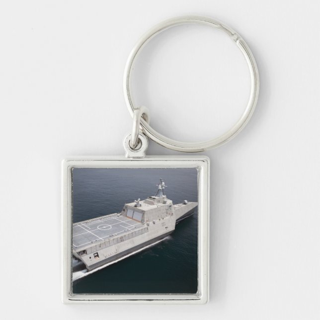 Porte-clés Le navire de combat du littoral Independence 3 (Devant)