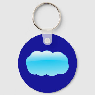 Porte-clés Le nuage a basé le symbole
