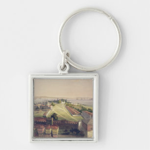 Porte-clés Le panorama de Constantinople, plaquent 22 du 'Sof