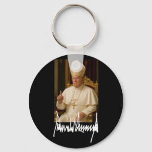 Porte-clés Le pape Trump amusant président américain Trump Va