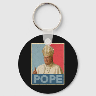 Porte-clés Le Pape Trump Drôle Le Président Trump Veut Être L