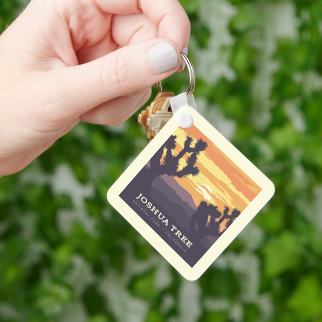 Porte-clés Le Parc national de Joshua Tree | Californie (main)