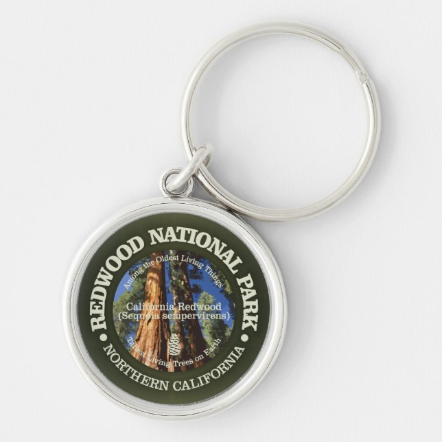 Porte-clés Le parc national de Redwood (Devant)