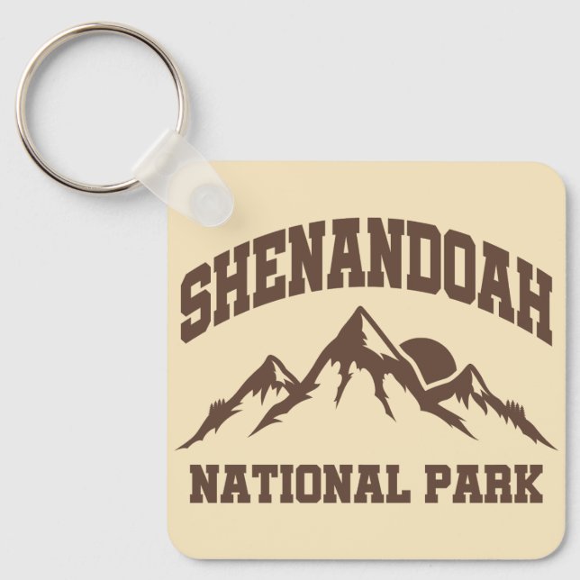 Porte-clés Le Parc national de Shenandoah (Recto)