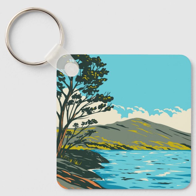 Porte-clés Le Parc national des Trossachs (Recto)