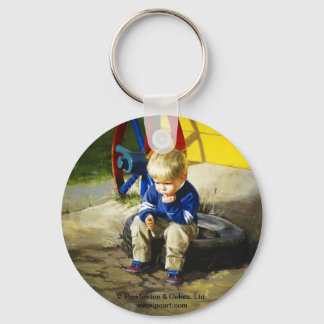 Porte-clés Le penseur