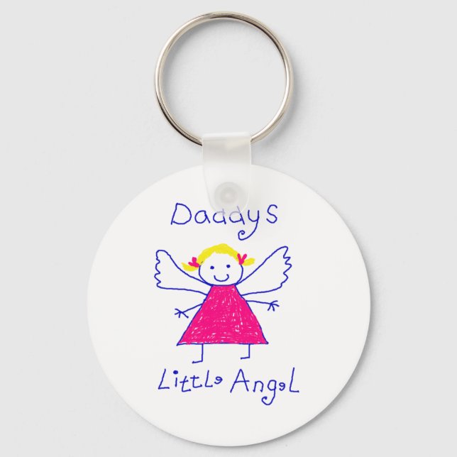 Porte-clés Le petit ange de papa (Recto)